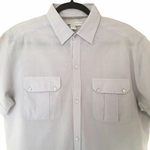 Premier Temps Mens Short Sleeve Shirt. Sz. L